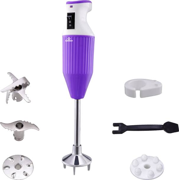 GRINISH 250 W Purple Hand Blender