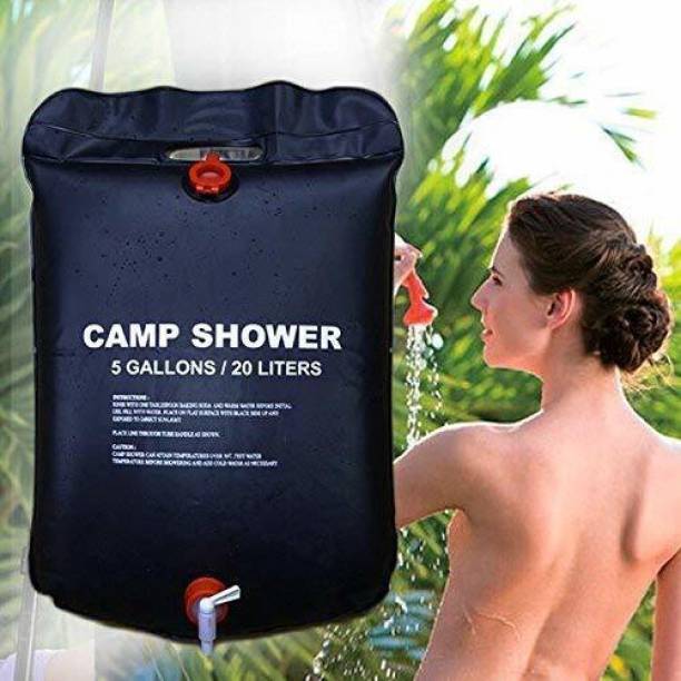 SPIRITUAL HOUSE Camping Hiking Outdoor Shower Bathing Water Bag Solar Powered Portable Shower