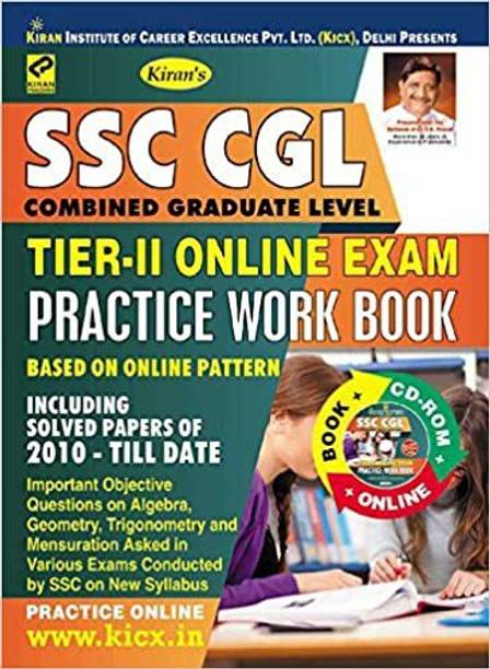 KIRAN’S SSC CGL TIER – II ONLINE EXAM PRACTICE WORK BOOK (WITH CD)- English