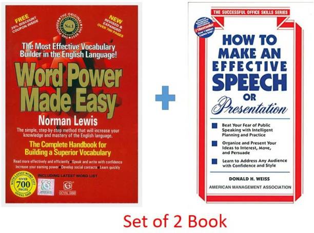 Word Power Made Easy + How To Make An Effective Speech Or Presentation (Set Of 2 Books)
