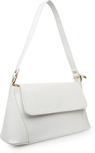White Women Shoulder Bag