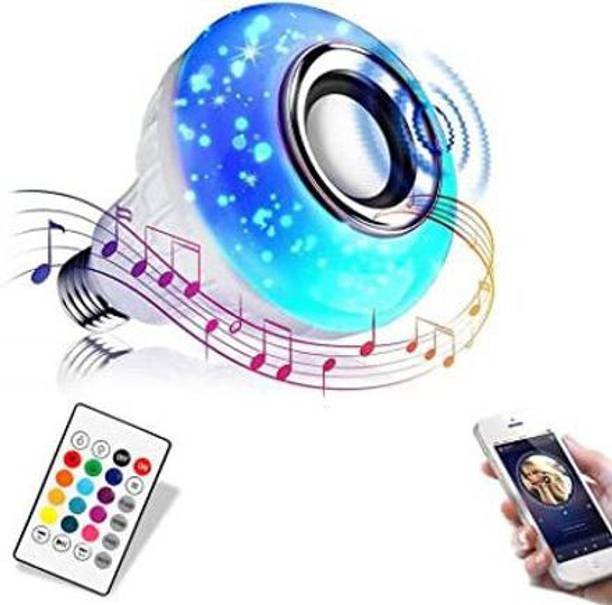 luzzo Bulb with Blue-tooth Speaker Music Light Bulb RGB Smart Bulb