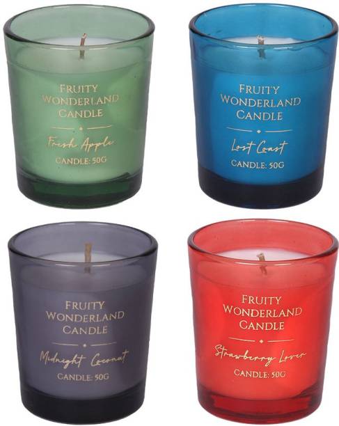 MINISO Fruity Wonderland Scented Candle Home Candles Aroma Decoration Gift Combo Candle