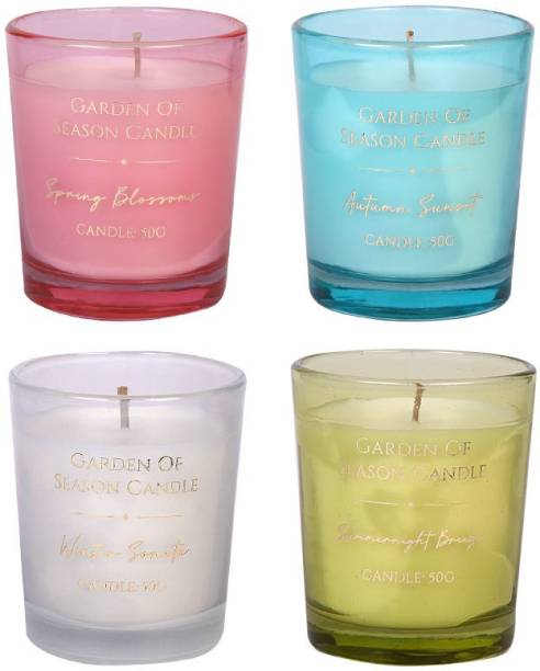 MINISO Garden of Season Scented Candle Home Candles Aroma Decoration Candles Gift Combo Candle