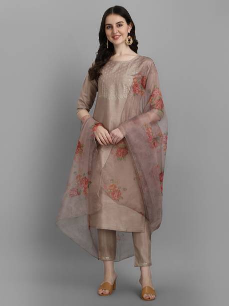 Women Silk Kurta Set