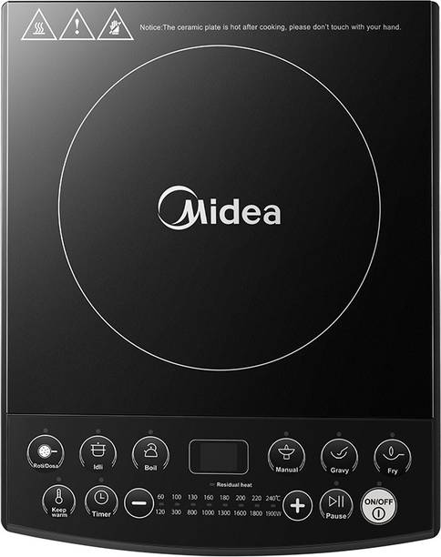 Midea 1900 W Induction Cooktop Push Button