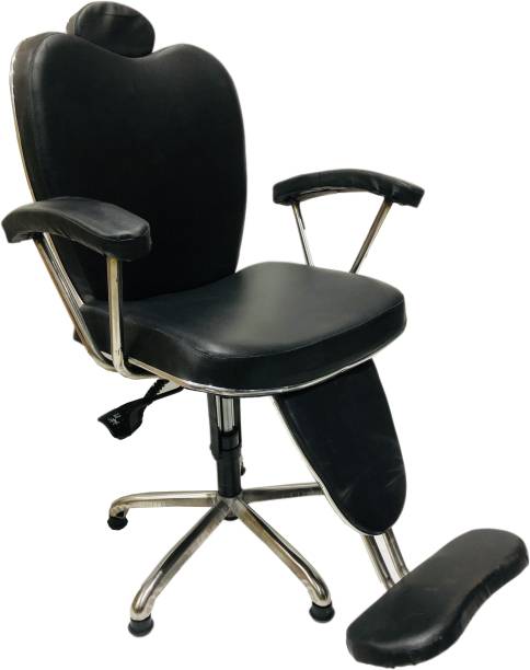 SOMRAJ Salon/Barber/Makeup/Makeover/Stylish Chair with Push Back System & Hydraulic Massage Chair