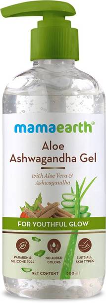 Mamaearth Aloe Ashwagandha Gel, for face, with Aloe Vera for a Youthful Glow