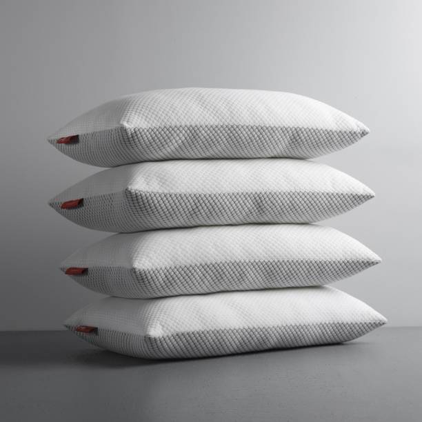 Sleepyhead Polyester Fibre Geometric Sleeping Pillow Pack of 4