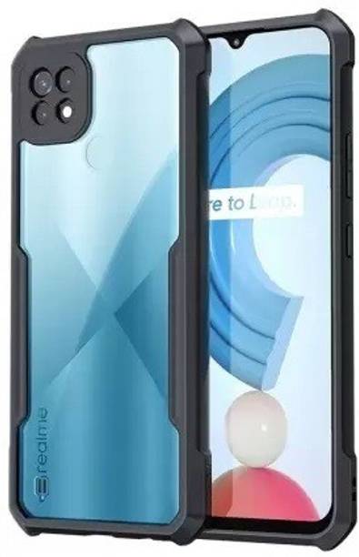 S-Hardline Back Cover for Realme C12, Premium Boom TPU Transparent case