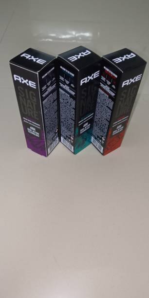 AXE Signature Intense + Mysterious + Maverick 3X122ml Body Spray  -  For Men & Women