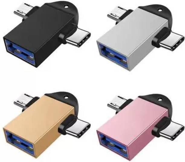 SANNO WORLD USB Type C, Micro USB OTG Adapter