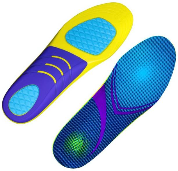 Hoopoes Shoe Insoles high arch pain relief Orthotic Running Athletic Gel Men and Women Heel Support