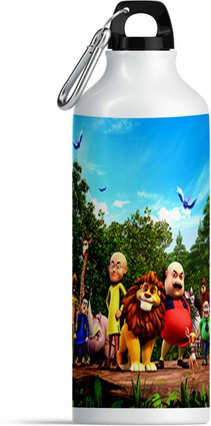 PrintingZone Motu Patlu Sipper Motu Patlu Water Bottle For boys Girls (YY) 600 ml Water Bottle