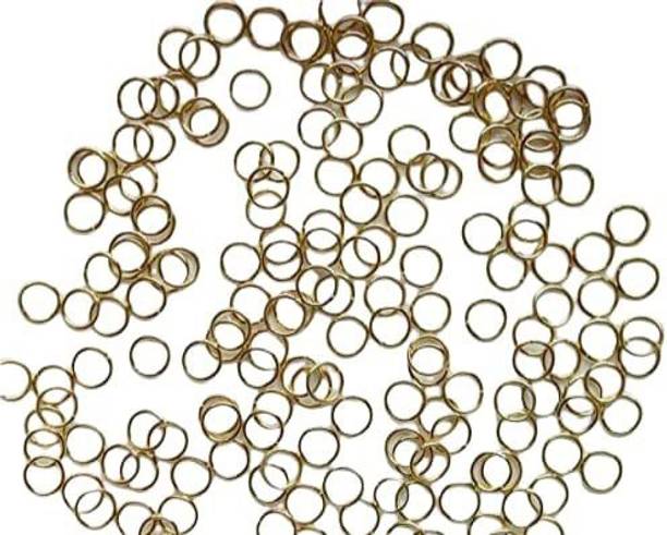 Zilzon Quilling and Jewellery Making Acessorie Split Jump Rings - Golden Pack 0f 200 pc