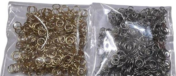 Zilzon Jewellery Making Jump Ring for Quilling Kit Accessories Gold 100 pcs Each