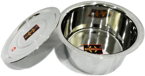 Sonanshi Handi/Patila/Bhagona/Tapeli/Sauce Pot Stainles...