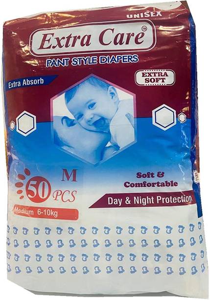Extra Care Baby Pant Diaper Medium (M) size - 50 piece - M