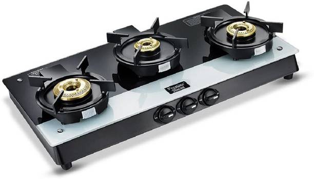Prestige Svachh Duo GTSD 03 Glass Manual Gas Stove