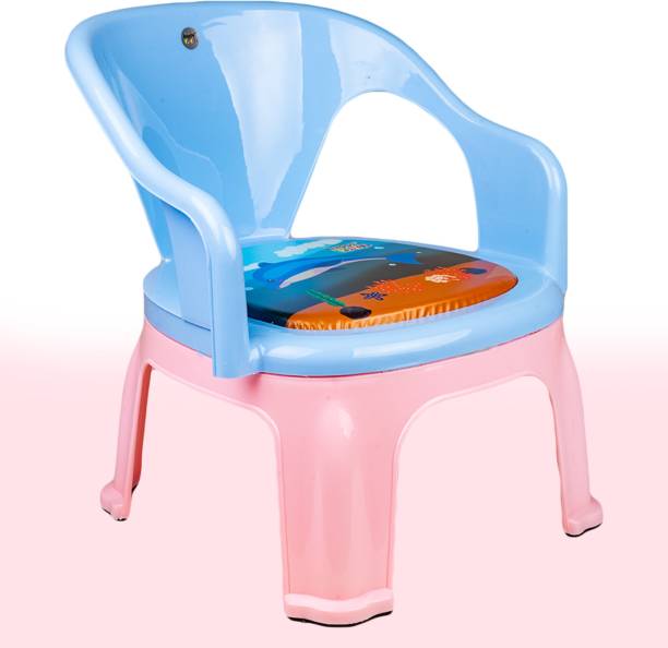RATNA'S KIDDY SOFY CUSHION BABY CHAIR BLUE PINK Plastic Chair