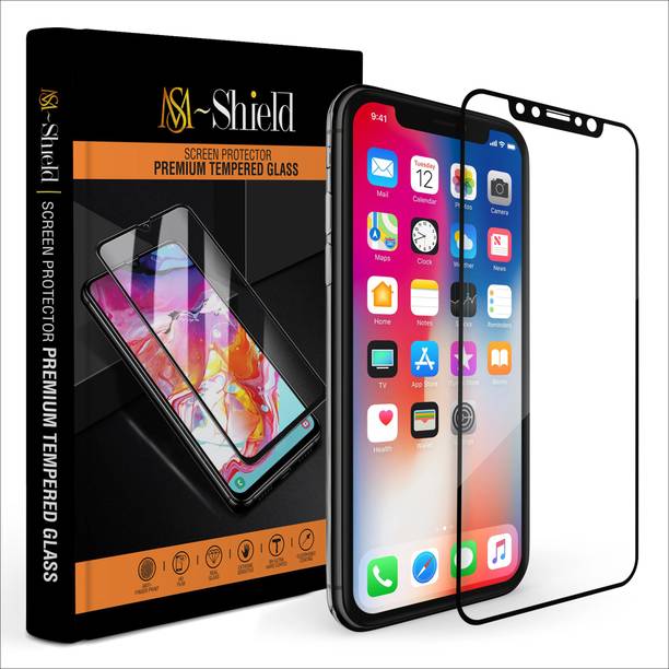 MS-Shield Edge To Edge Tempered Glass for Apple iPhone X