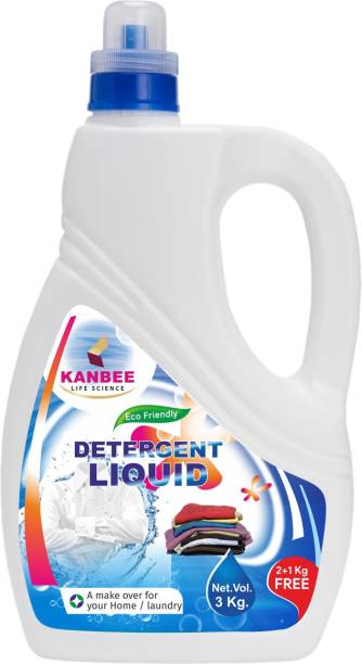 KANBEE Life Science Eco Friendly Matic Liquid Detergent For Top Load And Front Load Washing Machine Blossom Liquid Detergent