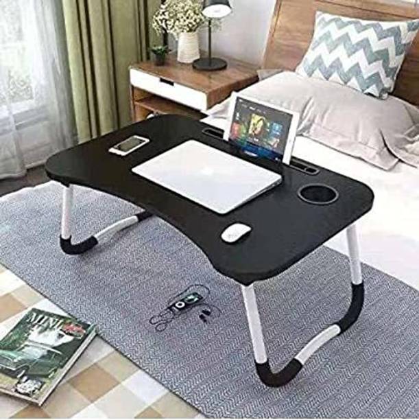 HARIOM ALL IN ONE STUDY TABLE Wood Portable Laptop Table
