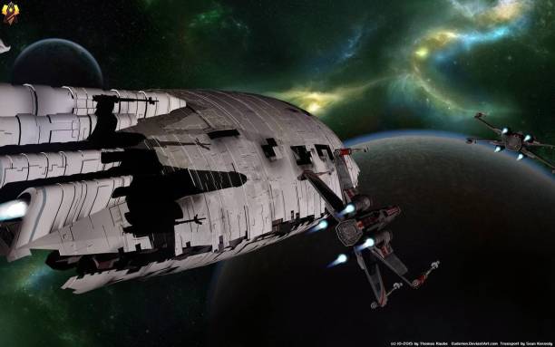 Movie Star Wars Rebel Transport X wing Starfighter Sci ...