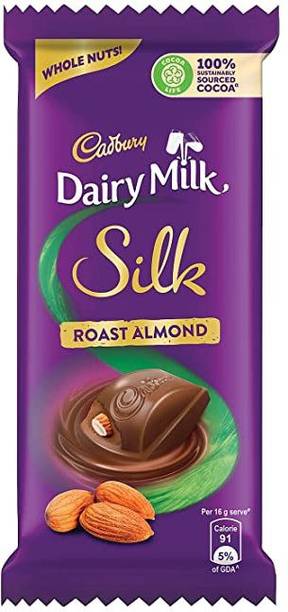 Cadbury silk roast almond Bars