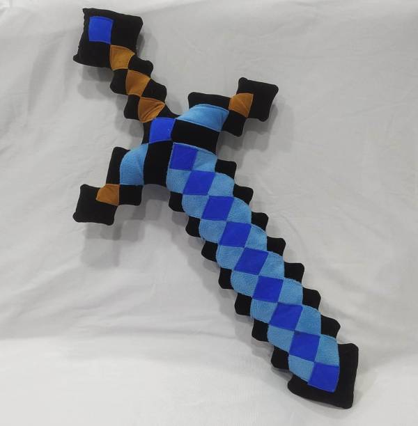 TechMax Solution Diamond Sword - Made in India - Plush Soft Sword Toy  - 65 cm