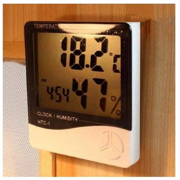 GVJ TRADERS HTC-1 Room Thermometer with Humidity Incubator Meter and Accurate Temperature All-in-One Digital Moisture Measurer