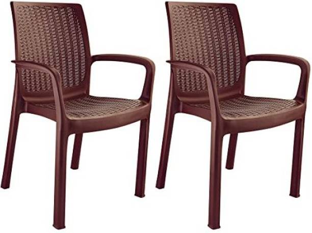 Regalo Plastic Chairs for Home and Office Plastic Living Room Chair