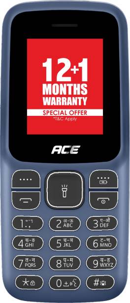 itel Ace2 Keypad Mobile| 1000 mAh Battery|Expandable Storage 32GB