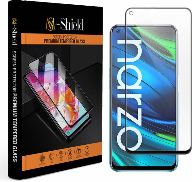 MS-Shield Edge To Edge Tempered Glass for Realme Narzo 20 Pro