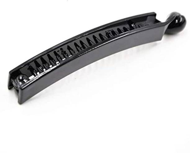 KAHKASA SHAKYA BLACK HAIR CLIPS 01 Banana Clip