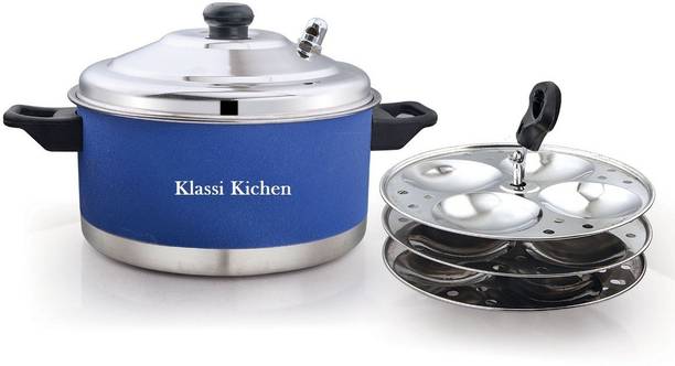 Klassi Kichen Induction & Standard Colored Idli Maker (3 Plates , 12 Idlis ) Induction Idli Maker