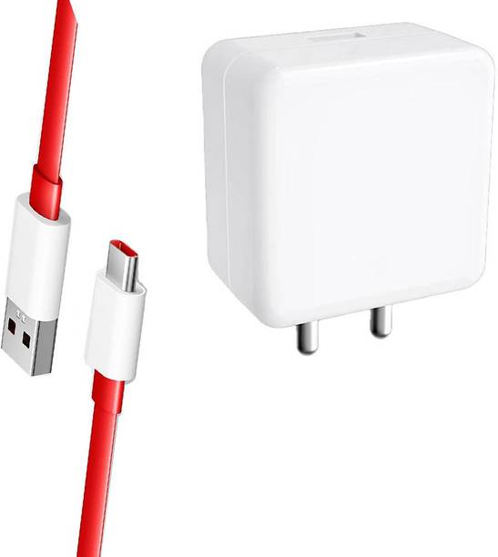 VOLTDIC Wall Charger Accessory Combo for OnePlus Nord, OnePlus 7T Pro, OnePlus 7 Pro, 30W 5V/4A, (Upto 65W Supported)