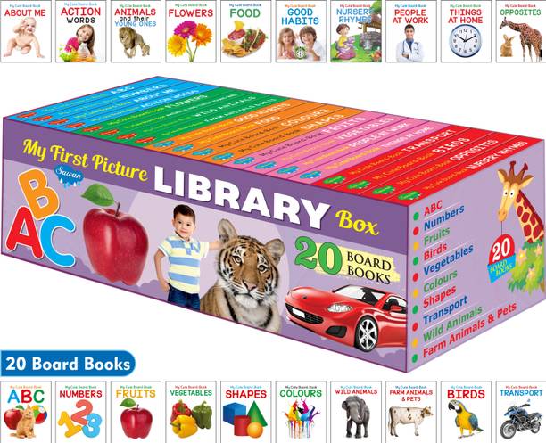 20 Board Book | Books For 1 Year Old Board Books Of My First Library English