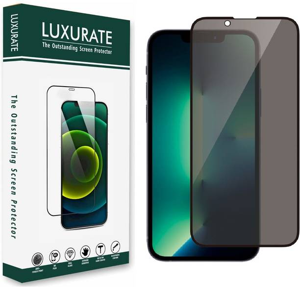 LUXURATE Tempered Glass Guard for Apple iPhone 13 Mini