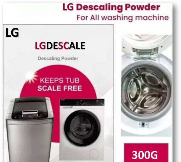 LGDESCALE Washing Machine Drum Cleaner For LG, SAMSUNG, PANASONIC, BOSCH, IFB &amp; GODREJ Detergent Powder 300 g