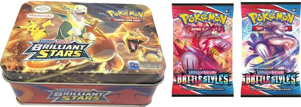 Bestie Toys Sword And Shield Pokemon Cards With Fusion Strike 2 Booster