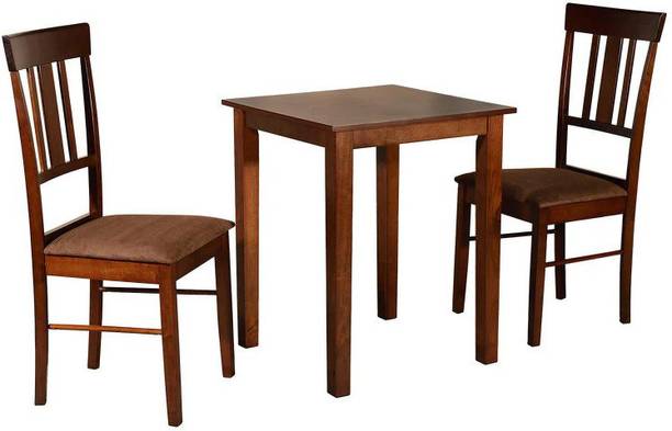 SMAART CRAAFTS Solid Wood 2 Seater Dining Set
