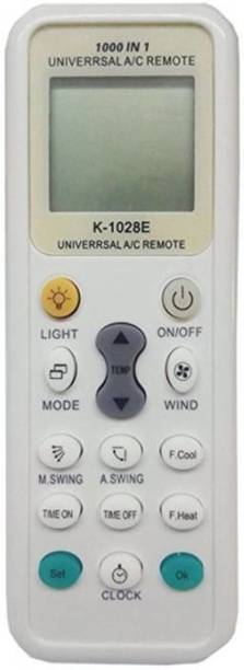 PP AC 72 UNIVERSAL 1000 IN 1 AC. PARING IS CUMPULSARY Compatible to 1001 ac Send old remote photo at 9822247789 whatsapp verification Remote Controller (0FF WHITE)