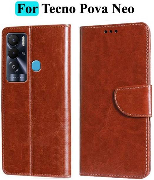 Mashgul Flip Cover for Tecno Pova Neo