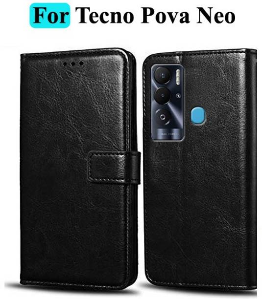 Mashgul Flip Cover for Tecno Pova Neo
