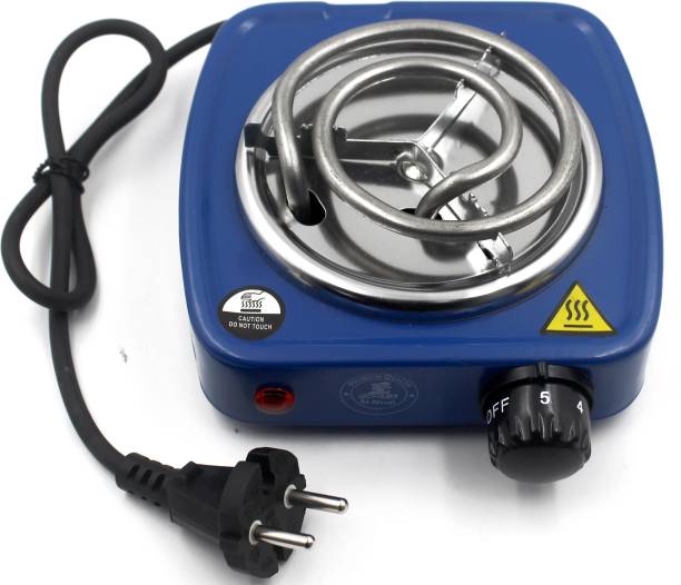 VIOVI (Blue) 220V-500W Electric Coal Burner, Mini Cooking Hotplate, Water/Food Warmer Electric Cooking Heater