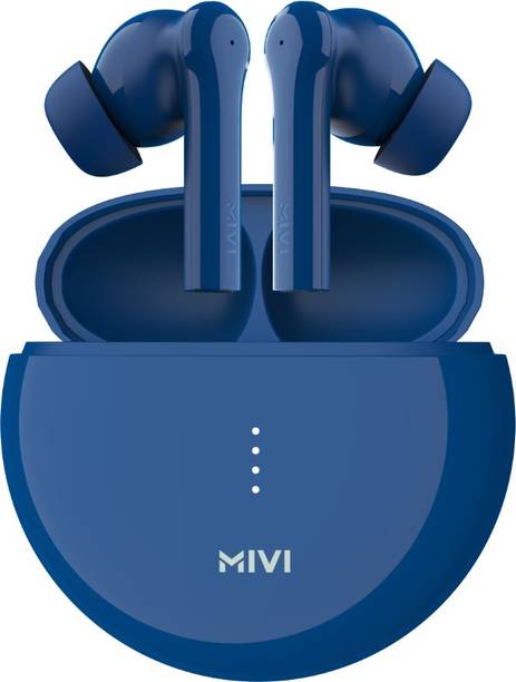 Mivi DuoPods F60 ENC with 50+ Hrs Playtime| Made in India | Powerful Bass | 4 Mics Bluetooth