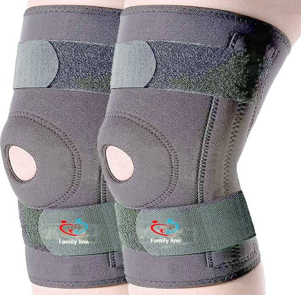 Family Line Adjustable Knee Cap Support Brace for Sports | Gym | Running | Arthritis Knee Support