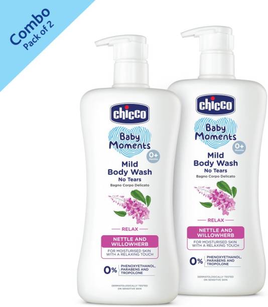 Chicco Bathing gel Relax, Pink (Pack of 2)