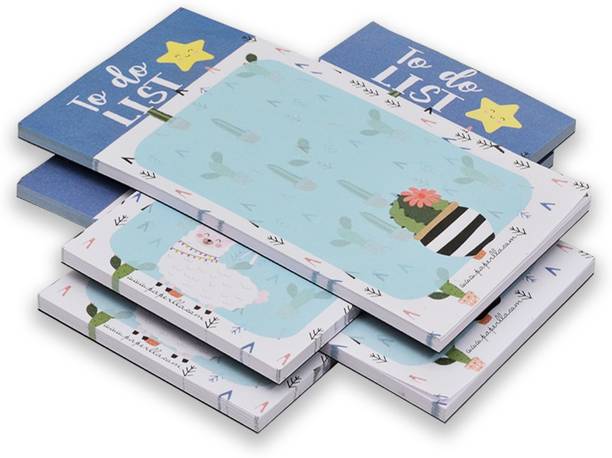 Flipkart SmartBuy Notepad Planner Notes, to Do List Office Stationery Gift for Teachers Pocket-size Note Pad NO 50 Pages